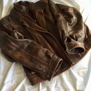 Men’s premium leather jacket XL.